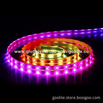 Magic Digital Multicolor SMD LED Ribbon, 32LEDs/m, DC 5V, ICs 32 RGB, TLS3001, Smooth Effects